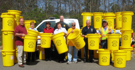 Village of Islandia Goes Yellow on Earth Day Village of Islandia Goes Yellow on Earth Day