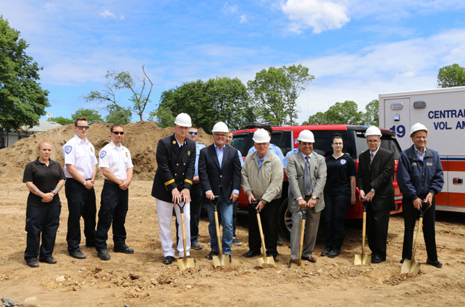 Islandia Village Breaks Ground on the First Responders Recreational Ball Field Islandia Village Breaks Ground on the First Responders Recreational Ball Field