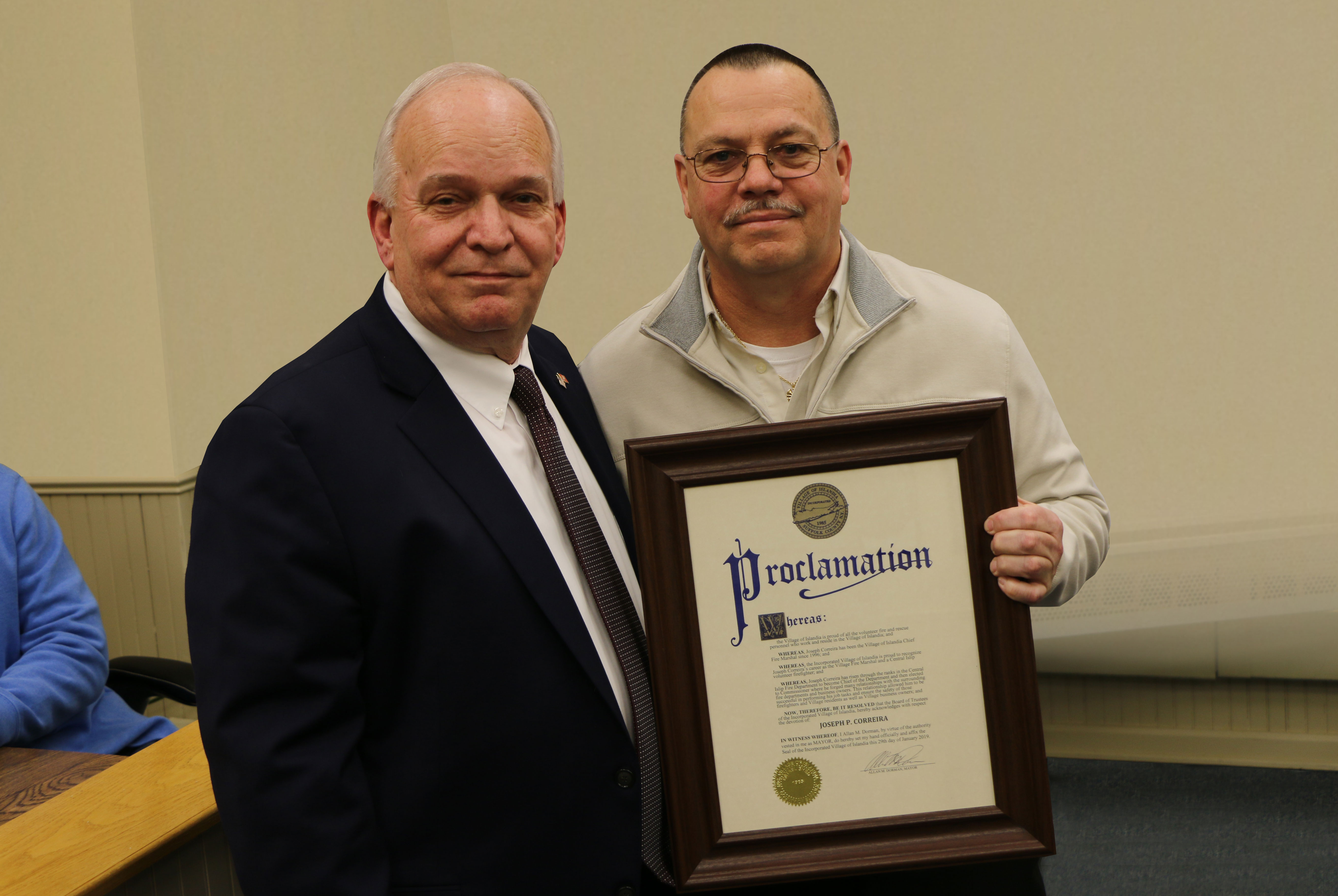 Joe Correira Retirement Joe Correira Retirement